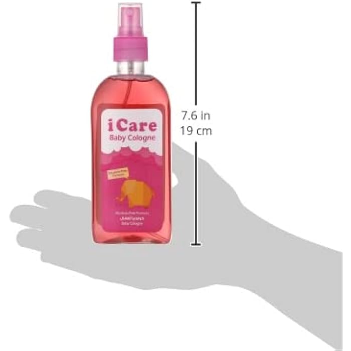 iCare Baby Cologne with Rose - 250 ml - Image 2